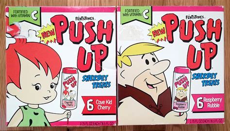 Flintstone Push Up Pops Rnostalgia