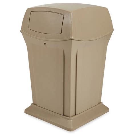 Ranger Fire Safe Container Square Structural Foam 45 Gal Beige