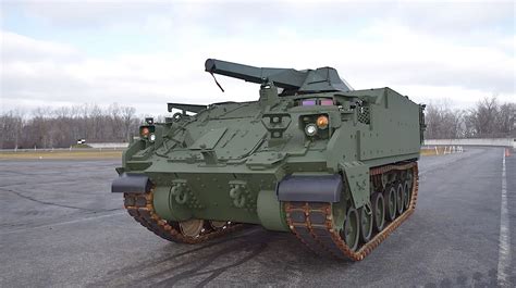 The U.S. Army is testing the new mortar carrier version of the AMPV developed by BAE Systems