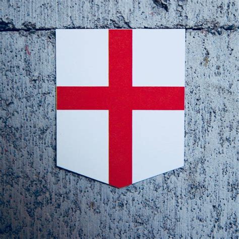 England Flag Car Decal - Etsy