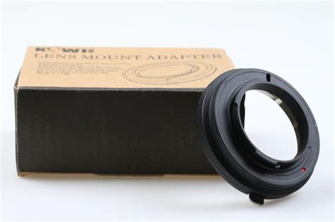 Kiwi Lens Mount Adapter Nikon 1 an Leica M Foto Köberl Secondhand