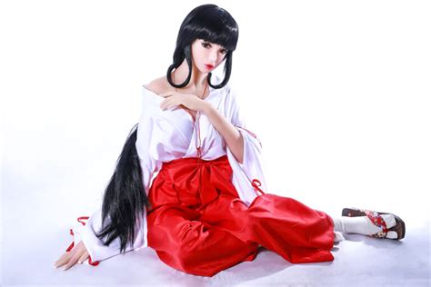 Inuyasha Cosplay Sex Doll Kikyou Cm Kanadoll