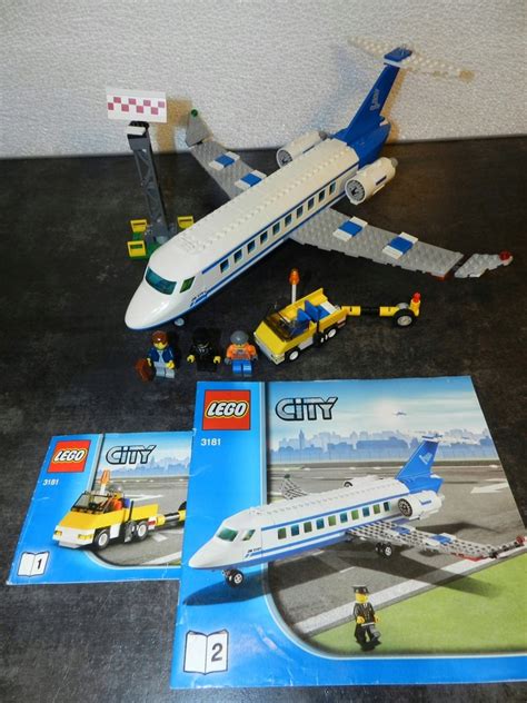 LEGO CITY 3181 Samolot pasażerki 100 13726550173 oficjalne