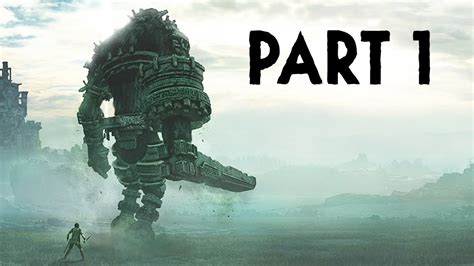 Shadow Of The Colossus PS4 Gameplay Walkthrough Part 1 1st 2nd