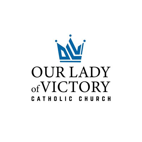 Custom Catholic Church Logo & Icon - OLV :: Behance