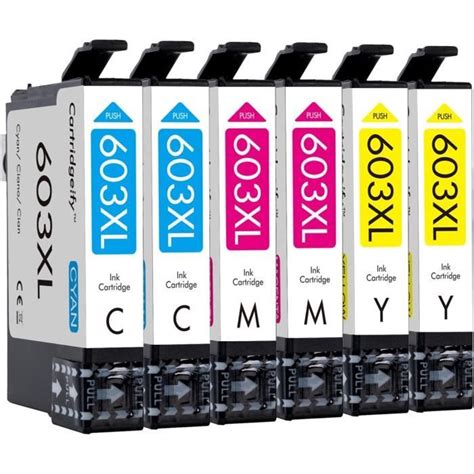 603 XL Cartouches D Encre Compatibles Avec Epson 603 603XL Couleur