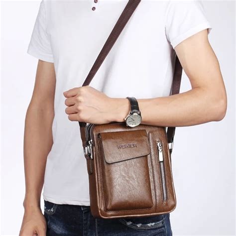 Bolsa Tiracolo Masculina Weixier