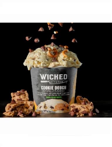 Wicked Kitchen Dairy Free Cookie Dough Ice Cream Pint 16 9 Oz Kroger