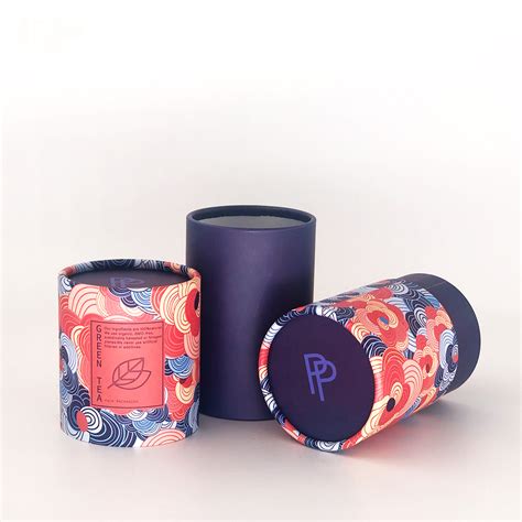 Custom Printed Cylinder Boxes Cardboard Tubes Comet Packaging