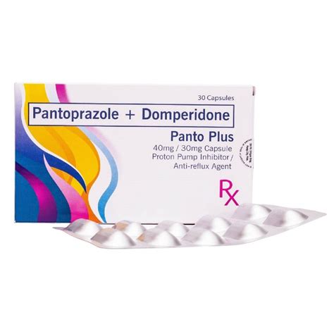 Panto Plus Domperidone Pantoprazol 40mg 30mg 1 Capsule [prescription Required] Watsons