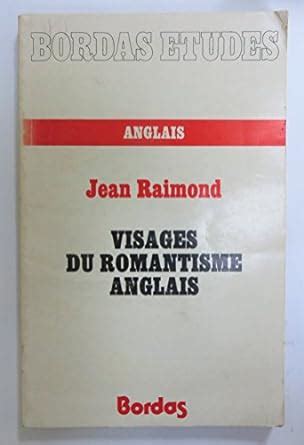 Amazon In Buy Visages Du Romantisme Anglais Book Online At Low Prices