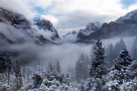 Yosemite National Park Winter Wallpapers Top Free Yosemite National