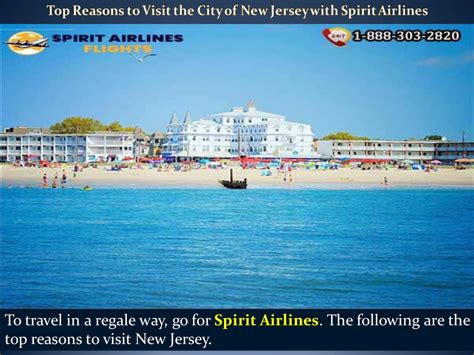 PPT Top Reasons To Visit The City Of New Jersey With Spirit Airlines