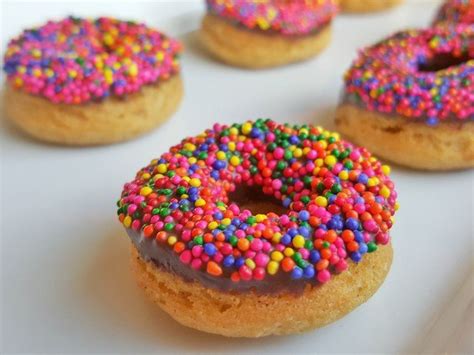 Homemade Donuts With Chocolate Frosting And Sprinkles