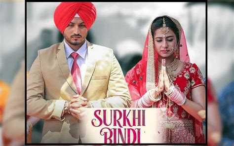 Sargun Mehta And Gurnam Bhullar Starrer ‘Surkhi Bindi’ First Look ...