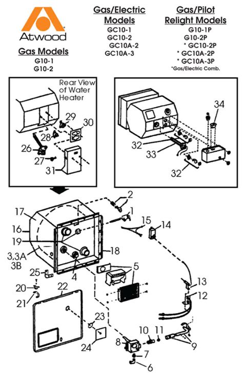 Atwood 6 Gallon Water Heater Wiring Diagram Circuit Diagram