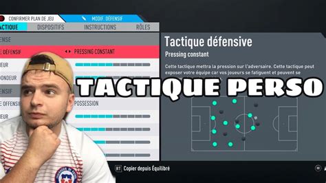 Fifa Ma Tactique Perso Et Instructions Joueurs Youtube