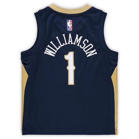 Preschool Nike Zion Williamson New Orleans Pelicans Replica Jersey