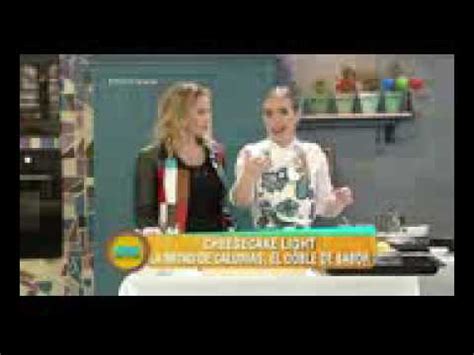 Receta Cheesecake Light Chantal Abad Youtube