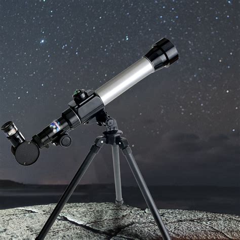 SDJMa Telescope for Kids, Astronomical Telescope Zoom 100X HD Outdoor Educational Telescope with ...