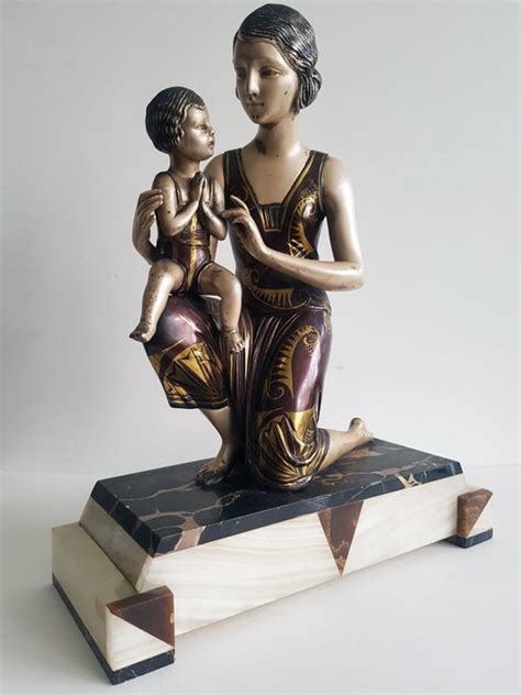 Figurine Mère et l enfant Catawiki