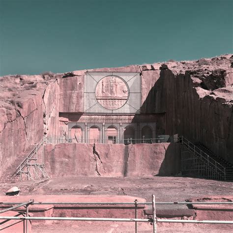 Irans cultural site Persepolis reimagined through minimalist frames ...