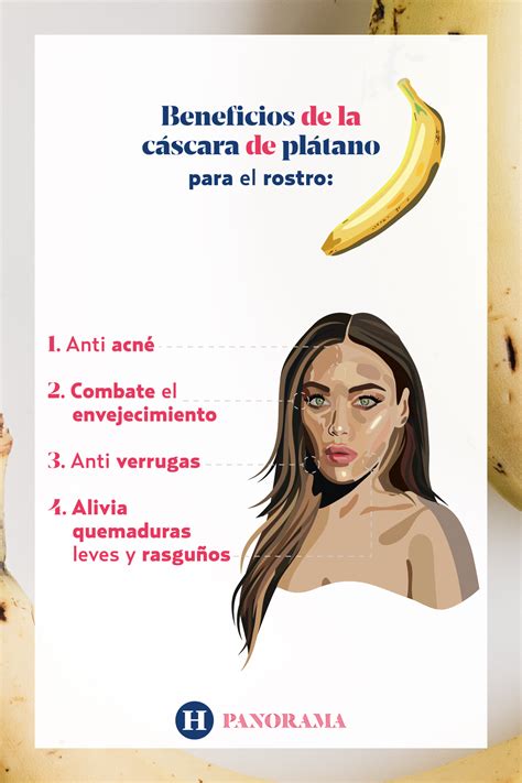 Beneficios de la cáscara de plátano Rutina de belleza Trucos y