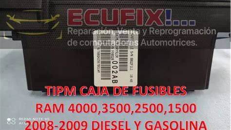 Modulo Tipm Caja De Fusibles Ram Ab Env O Gratis