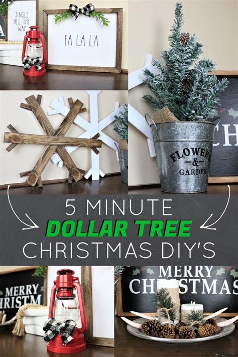 5 Minute Dollar Tree Christmas DIY S That Will BLOW Your Mind Dollar