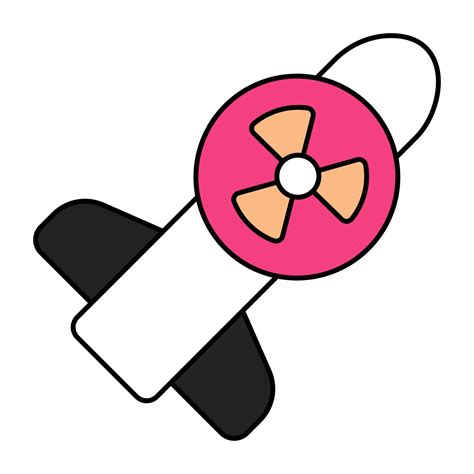 Nuclear missile icon, editable vector 12976523 Vector Art at Vecteezy