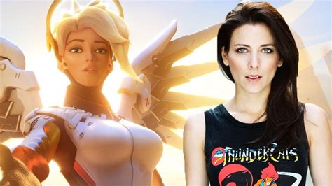 OVERWATCH VOICE ACTOR INTERVIEW WITH LUCIE POHL MERCY YouTube