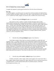 Psy Module Three Activity Template Docx Psy Module Three