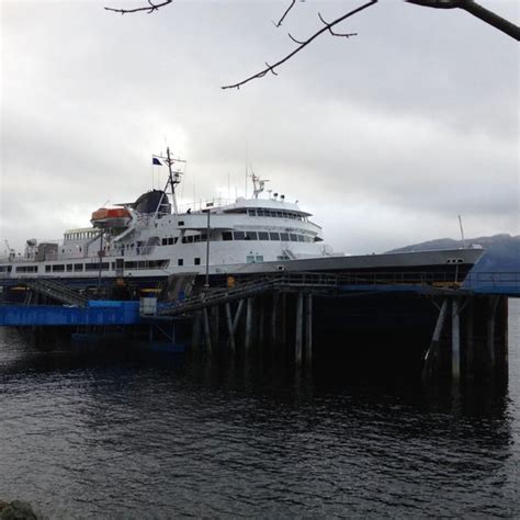 Auke Bay Ferry Terminal Boat Or Ferry