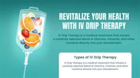 Ppt Revitalize Your Health With Iv Drip Therapy Powerpoint