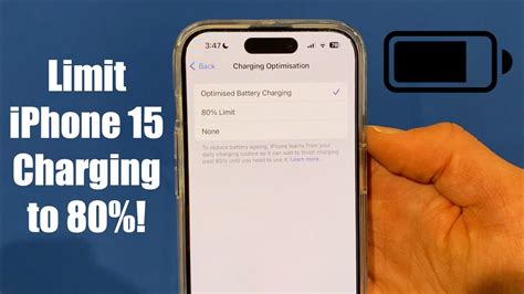 How To Limit Iphone Charging To Youtube