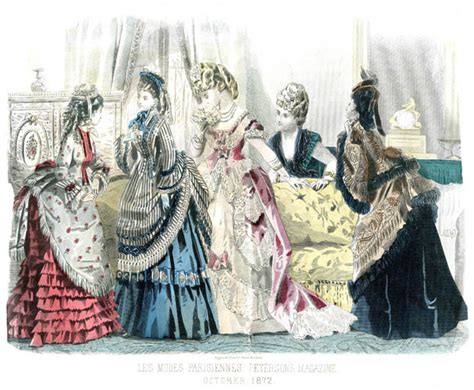 Victorian Fashion Collections Petersons Magazine