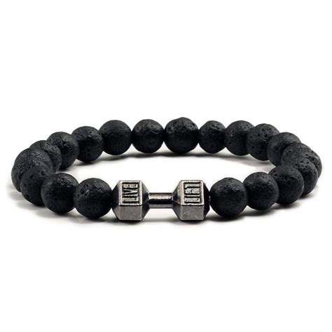 Natural Volcanic Lava Stone Bracelets Shopmeoff Bracelets For Men