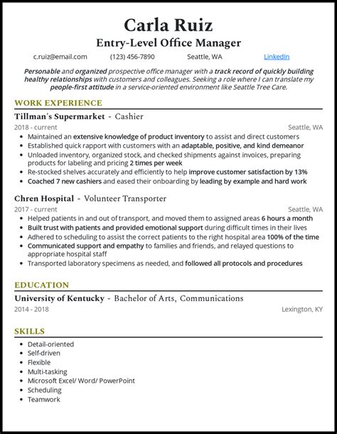 14 Office Manager Resume Examples For 2025