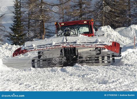 Snowplow Stock Photo Image Of Snow Glacier Remove 27928358