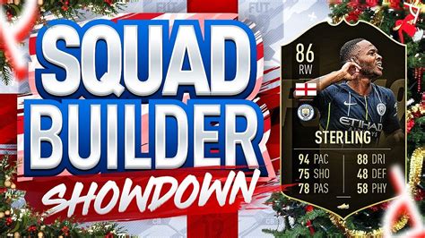 The Squad Builder Showdown Advent Calendar Inform Raheem Sterling Vs