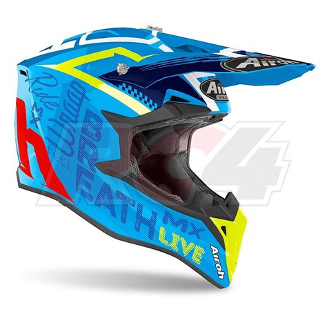 Capacete Airoh Wraap Street Azure Gloss RC4