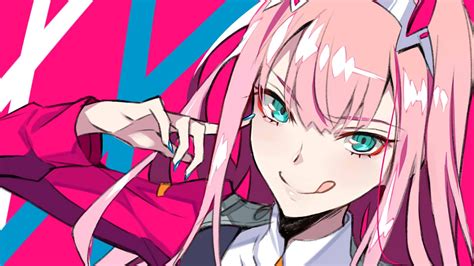 Download Zero Two Darling In The Franxx Anime Darling In The Franxx