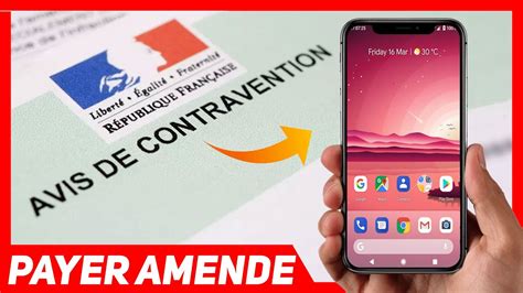 Payer Un Un PV Contravention De Stationnement Avec Son Mobile Via