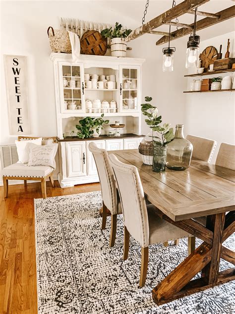 Farmhouse Cottage Dining Room Cottage Dining Rooms Boho Dining Room