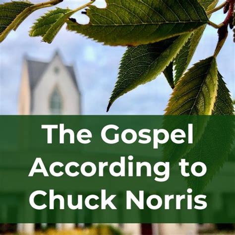 The Gospel According to Chuck Norris - Grace United Methodist Church