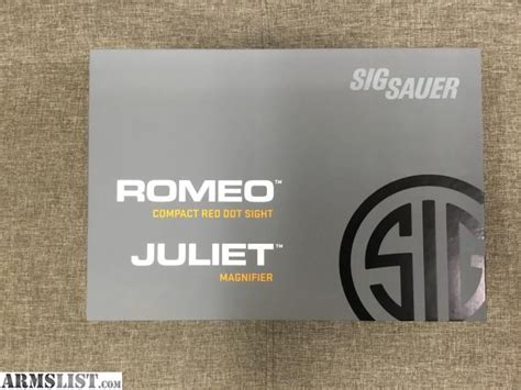 ARMSLIST - For Sale: Sig Romeo 5 Juliet 3 Combo