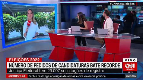 CNN Brasil on Twitter O número de pedidos de registro de candidaturas