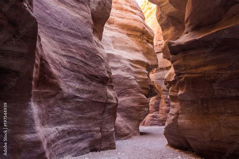 Red Canyon in Negev desert, Israel, beautiful geological formation in ...