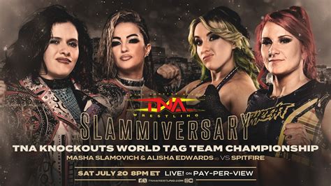 Tna Knockouts Tag Team Title Match Set For Tna Slammiversary Wrestlezone