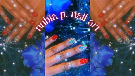 Nubia P Birthday Nail Art Super Easy Nail Tutorial Beginner Friendly